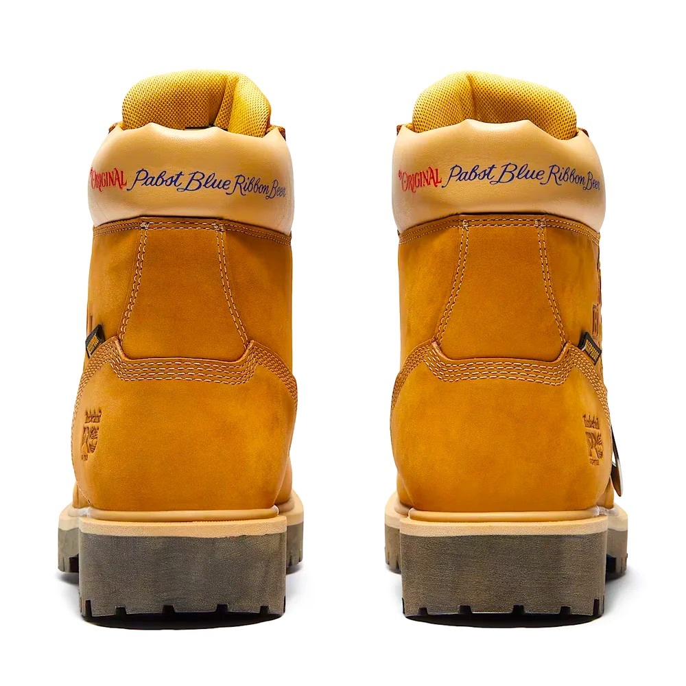 👢🍺 TIMBERLAND PRO X PABST BLUE RIBBON 6” SOFT TOE BOOT 👢🍺 - Picture 6 of 6